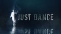 Just Dance Glossy Text with Dancer Background