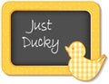 Just Ducky Nursery Frame Royalty Free Stock Photo