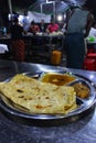 Just made Chapati and curries in Mandalay