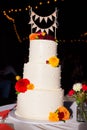 Just Married Cake Topper Royalty Free Stock Photo