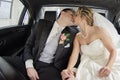 Just married couple Royalty Free Stock Photo