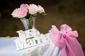 Just married sign Royalty Free Stock Photo