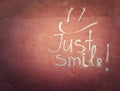 Just smile Royalty Free Stock Photo