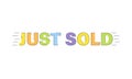 Just sold new solourfull lettering