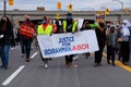 Justice for Abdi Protest. Ottawa. October 24.2020 Royalty Free Stock Photo