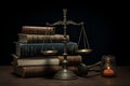 Justice balance verdict lawyer concept legal law judge symbol court