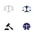 justice law Logo Template