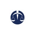 justice law Logo Template