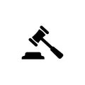 justice law Logo Template Royalty Free Stock Photo