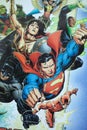 Justice League superhero comic books