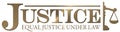 Justice Logo Gold Equal Justice Under Law Supreme Court Royalty Free Stock Photo