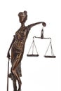 Justice with scales for Law and Justice Royalty Free Stock Photo