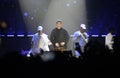 Justin Bieber - Dancers, Crowd, Music Concert Stage, Spotlights