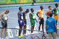 Justin Gatlin, an American sprinter Royalty Free Stock Photo