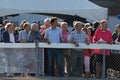 Justin Trudeau waves in Charlottetown