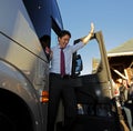 Justin Trudeau Waves Sussex Royalty Free Stock Photo