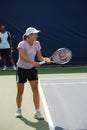 Justine Henin with her trainer Carlos Rodriguez