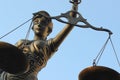 Justitia poetic justice Royalty Free Stock Photo