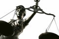 Justitia poetic justice Royalty Free Stock Photo