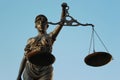 Justitia poetic justice Royalty Free Stock Photo