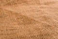 Jute background Royalty Free Stock Photo