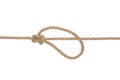 Jute Rope with Bowline Knot