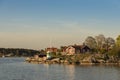 Jutholmen lighthouse sunset Stockholm achipelago