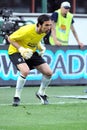 Juventus goalkeeper Gianluigi Buffon before the match