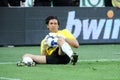 Juventus goalkeeper Gianluigi Buffon before the match