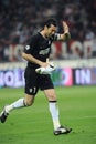 Juventus goalkeeper Gianluigi Buffon during the match