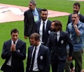 Juventus Players in Suits Royalty Free Stock Photo