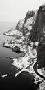 Juxtaposition Of Hard And Soft Winter Landscape In Nelson Island, Norway