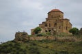 Ancient Georgian Christian monastery Jvari on the top of the mountain