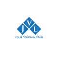 JVL letter logo design on white background. JVL creative initials letter logo concept. JVL letter design Royalty Free Stock Photo