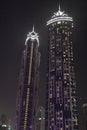 JW Marriott Marquis Dubai, UAE Royalty Free Stock Photo