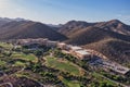 JW Starr Pass Marriott surrounded by golf courses and mountains.