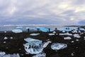 JÃÂ¶kursÃÂ¡rlÃÂ³n: the beach of icerber, ice and cold