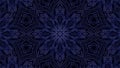 4k abstract looped bg. Flashing lines pattern like ornamental flower, star or mandala on plane like light bulbs or