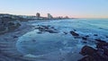 4K Aerial of Bloubergstrand