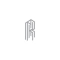 K architecture logo brand, symbol, design, graphic, minimalist.logo
