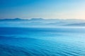 4K Beautiful Blue Gradient Background with Noise Royalty Free Stock Photo