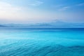 4K Beautiful Blue Gradient Background with Noise Royalty Free Stock Photo