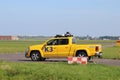 K3 bird control vehicle at Amsterdam Schiphol Airport