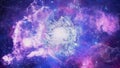 4K Flying through Nebulas in Galaxy out to Outer Space 3D Animation