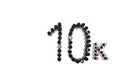 10k or 10,000 followers thank you company social media account thank you banner on a white background of nail polish
