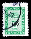 100k on 60k Green, Official Stamps - Surcharged serie, circa 1963