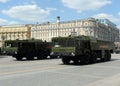 The 9K720 Iskander is a mobile short-range ballistic missile system.