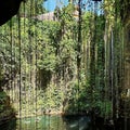 k-Kil Cenote, Chichen Itza, Mexico Royalty Free Stock Photo