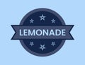 Lemonade Badge vector illustration, Lemonade Stamp
