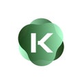 K Letter Logo Royalty Free Stock Photo
